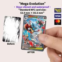ราคา สติ๊กเกอร์ Pokemon TCG Mega Evolution - สติ๊กเกอร์การ์ด/สัมผัส n Go Card Sticker Cover (53903888498)
