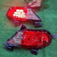 ราคา ทับทิมท้าย ไฟกันชนท้าย ไฟกันชนหลัง Pajero sport 2008 2009 2010 2011 2012 2013 2014 LED 3 step หรี่ เบรค ถอย (21431048819)
