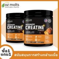 ราคา Ozmolts ผงครีเอทีน Micronized Creatine Monohydrate Powder ครีเอทีน เพิ่มกล้ามเนื้อ เพิ่มพลังงานด่วน Caramel Latte 300g (41204391507)