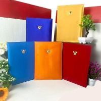 ราคา ปกกล่าวรายงานปกผ้าไหม หรูหราสวยงาม ขนาด 23 x 32 cm. (40480998652)