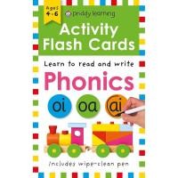 ราคา สินค้าใหม่ลิขสิทธิ์แท้ ACTIVITY FLASH CARDS: PHONICS ปกอ่อน (26264930796)