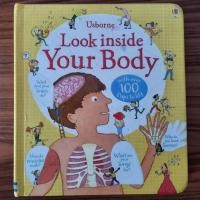 ราคา (มือสอง) หนังสือ USBORNE Look inside Your Body แบบพลิกพับ Flip Flap Lift the Flap Book สารานุกรม เสริมความรู้เยาวชน (24740989886)