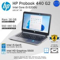 ราคา HP ProBook 440 G2 Core i5-5200U(Gen5) คอมพิวเตอร์โน๊ตบุ๊คมือสอง สภาพดี พร้อมใช้งาน (21881236917)