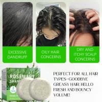 ราคา Rosemary Shampoo Bar – Gentle Clarifying & Smoothing Solid Shampoo for Dry, Frizzy Hair, Tames Flyaways, Leaves Hair Soft, Silky & Healthy-Looking (48860052827)