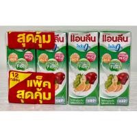 ราคา แอนลีน ไขมัน 0% โยเกิร์ตพร้อมดื่ม รสผลไม้รวม 180 มล. แพ็ค 12 กล่อง (41305622531)