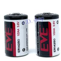 ราคา แบตเตอรี่ER14250 1/2AA ยี่ห้อ EVE 3.6V 1200mAh (แท้) แบตเตอรี่ ลิเธียม อุตสาหกรรม PLC Lithium Battery (44807167705)