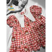 ราคา เดรสลูกสาว หนูน้อยหมวกแดง ผ้าไหมอิตาลี งานสั่งตัด (41170414747)