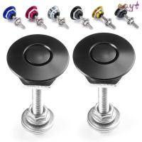 ราคา EAYT 1 ชิ้นกันชนหน้า Hood Pin, Body Kit อลูมิเนียมปุ่มกด, Universal Latch คลิปรถอุปกรณ์เสริม Quick Release เครื่องยนต์ Bonnet ล็อค (57561646657)