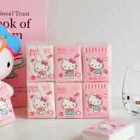 ราคา ของแท้ Sanrio Hello Kitty ผ้าเช็ดหน้ากระดาษนักเรียน Mini กระเป๋าใบเล็กแบบพกพาผ้าเช็ดปาก Virgin Wood Pulp กระดาษทิชชู่ (51259806548)