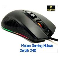 ราคา เม้าส์เกมมิ่ง มาโคร Mouse Gaming Nubwo Xerath X40 (1662021277)