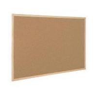 ราคา กระดานไม้ก๊อก Cork Board (Memo Board) กระดาน Memo ขอบไม้ 60x80 ซม (มีตะขอแขวนผนัง/includes hooks for wall hanging) (1143404524)