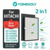 ราคา แผ่นกรองอากาศ สำหรับเครื่องฟอกอากาศ Hitachi Air Purifier EP-A3000 EP-A5000 EP-A5100C EP-NZ50J EPF-CX40F (3210409264)