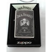 ราคา ZIPPO 48748 JACK DANIEL'S STREET CHROME COLOR IMAGE สีเงินผิวโครเมี่ยมลายแบบสกรีน ของใหม่ไม่ผ่านการใช้งาน ของแท้ (22259490656)