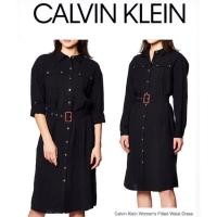 ราคา CALVIN KLEIN WAIST DRESS WITH BELT (12673826029)