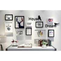 ราคา กรอบรูป กรอบรูปติดผนัง ชุดกรอบรูปตกแต่งผนัง Dream & House (2010201529)