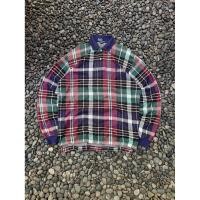 ราคา เสื้อโปโล POLO RL PLAID PATTERN VTG USA (50259180389)