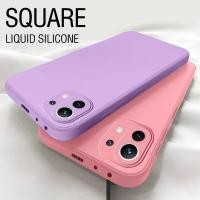 ราคา คลุมทั้งหมด Liquid Straight Edge เคสโทรศัพท์สําหรับ iQOO U1 U1x U3 U5e U5X U3X กรณีมาตรฐานป้องกันการระเบิด Anti Fall ฝาครอบกันกระแทก Matte ซิลิโคน (45111574262)