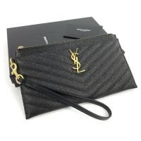 ราคา New : YSL Large Bill Pouch Black GHW (5982239103)