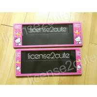 ราคา กรอบป้ายทะเบียน กันน้ำ ลายการ์ตูน (เฮลโหล คิตตี้ Hello Kitty) (1185018791)
