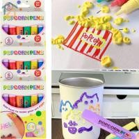 ราคา 18 ชิ้น Popcorn วาดปากกา DIY Puffy Bubble ปากกาสร้างสรรค์สีชุดปากกา 3D Puffy ปากกา 10.5 ซม. SHOPCYC7814 (27469224990)