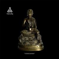 ราคา พระอุปคุต พิมพ์ใหญ่ ขนาดหน้าตัก 5 นิ้ว สูง 9.8 นิ้ว เนื้อทองเหลือง (27032394370)