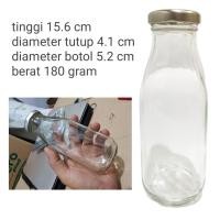 ราคา / 6 ( SIX ) 330ML ใหม่ 330ML ขวดน้ําแก้ว + ฝาสังกะสี / ขวดแก้วน้ําผลไม้ 330ML / (26137633680)