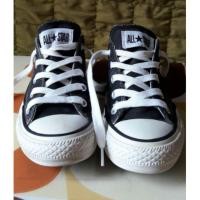 ราคา รองเท้า Converse สีดำมือ 2 ของแท้ 100% (83880066)