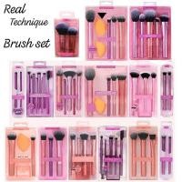 ราคา RT Real Techniques Artist Essential Makeup Brush Set, Sculpting, Eyeshadow, Face, Foundation, High Light, Blusher Brush (26337249472)