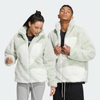 ราคา เสื้อแจ็คเก็ตขนเฟียม็อกแฟร์ Fur Track Jacket จาก Adidas Originals สี Linen Green และ Off White (48001042893)