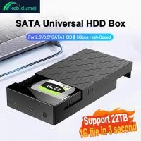 ราคา 2.5/3.5 นิ้ว HDD Case USB 3.0 กล่องฮาร์ดไดรฟ์ภายนอกเครื่องมือฟรีติดตั้ง SATA เป็น USB Hard Drive Enclosure 22TB HDD Max สําหรับแล็ปท็อป (41263206139)