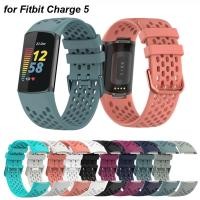 ราคา สําหรับ Fitbit Charge 5/Charge 6 สายอุปกรณ์เสริมแบบสปอร์ต,สายเปลี่ยนนาฬิกาซิลิโคนกันน้ําสําหรับ Fitbit Charge 5 กิจกรรมฟิตเนส (43730032662)