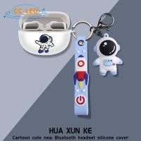 ราคา for Bose Ultra Open EarBuds Case Suitable for Bose Ultra Open EarBuds Silicone Soft Case Shockproof Case Protective Sleeve Cartoon Astronaut Keychain Cute Soccer Pendant (53558550311)