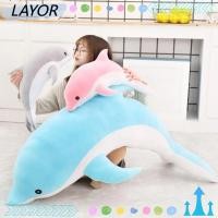 ราคา ลาเยอร์ ปลาโลมา ของเล่นตุ๊กตา,สีฟ้าสีชมพูสีเทาหมอนปลาโลมานุ่ม,ตกแต่งบ้าน หน้า ผ้าฝ้ายเติม 30/ 50 ซม. ตุ๊กตาสัตว์ (47261388828)