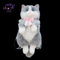 ราคา [mayhome] น่ารักจําลองแมวออกแบบกระเป๋าเป้สะพายหลังผู้หญิง Kawaii Soft Plush อินเทรนด์กระเป๋าเป้สะพายหลังกระเป๋าสําหรับผู้หญิงกระเป๋านักเรียนของขวัญสําหรับสาว {TH} (43527871220)