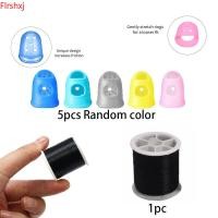 ราคา 1เซ็ตของ100เมตรไนล่อนไม่ใช่ยืดหยุ่นผ้าไหม ทําเอง ด้ายเย็บผ้าด้วยยางด้านบนเข็มและซิลิโคนป้องกันนิ้ว (52661896946)