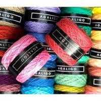ราคา ไหมพรมเวดดิ้งซิลค์ 4 ply / 100g / ไหมเงา ไหมนุ่ม เด้ง (6809698195)