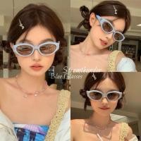 ราคา แว่นตากันแดดทรงตาแมว GM-Blueglasses ป้องกันรังสียูวี (29744239889)