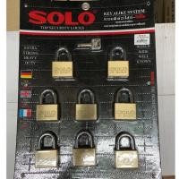ราคา กุญแจ SOLO รุ่นKA#SQ45mm./8ตัวชุด (23741306007)