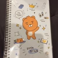 ราคา สมุดปกแข็งสันลวด Ryan ลิขสิทธิ์ของแท้ Kakao friend จากเกาหลี ราคาพิเศษ 250 บาท (4608174204)
