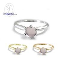 ราคา Finejewelthai-แหวนโรสควอตซ์-เงินแท้925-พลอยแท้-Rose Quartz-Silver-Ring-R1184rq (เลือกสีตัวเรือนได้) (40531292415)