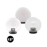 ราคา HI-TEK โคมไฟหัวเสาทรงกลม ขั้ว E27 12 นิ้ว (4206887988)