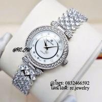 ราคา นาฬิกา Royal Crown แบรนด์แท้ นาฬิกาผู้หญิงประดับเพชร CZ สีเงิน หน้าปัดมุก กันน้ำ,มีบัตรับประกัน1ปี,จัดส่งพร้อมกล่องครบ (44606469515)