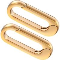 ราคา ชุดคลัปสำหรับเครื่องประดับ 2 ชิ้น ทองคำขาว 18K ขนาด 0.7x0.27 นิ้ว ใช้งานได้ทั้งสร้อยคอมและสร้อยข้อมือ ปรับความยาวได้ตามต้องการ (44957423261)