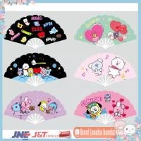 ราคา BUN - K002 KPOP IDOL FOLDING FAN BT21 BTS ARMY HAND FAN (29616073971)