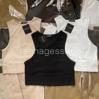 ราคา เสื้อกล้ามครอป ป้ายTOPSHOP เสื้อครอป เสื้อกล้าม กล้ามครอป everydaylook ☕️ (7791629056)