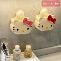 ราคา ที่ใส่แปรงสีฟันคิตตี้การ์ตูนน่ารัก กล่องเก็บของแบบติดผนังแบบไม่ต้องเจาะในห้องน้ํา (27737455649)