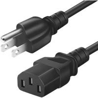 ราคา 3 Prong สายไฟ AC สําหรับ Panasonic Plasma TV TC-P42U1 TC-P55ST30 TC-P50GT30 TC-P50GT50 TH50PZ85U TH50PZ85UA TC-PX1 TH-42U 6PX80UX เปลี่ยนสายทีวี 6 ฟุต (52657393683)