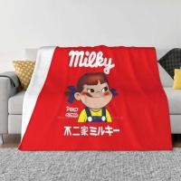 ราคา Peko-chan ผ้าห่มนุ่ม ทุกขนาด ตกแต่งบ้าน เครื่องนอน น่ารัก มิลค์กี้ Fujiya Peko ญี่ปุ่น ลูกอม คาราเมล แบรนด์อาหาร (25756370693)