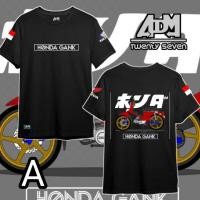 ราคา เสื้อยืดHonda Gank เสื้อยืดHonda Grand Astrea C70 Pitung (46408135372)
