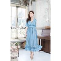 ราคา เดรสงานป้ายไซร์ M สีน้ำเงิน (1836684339)
